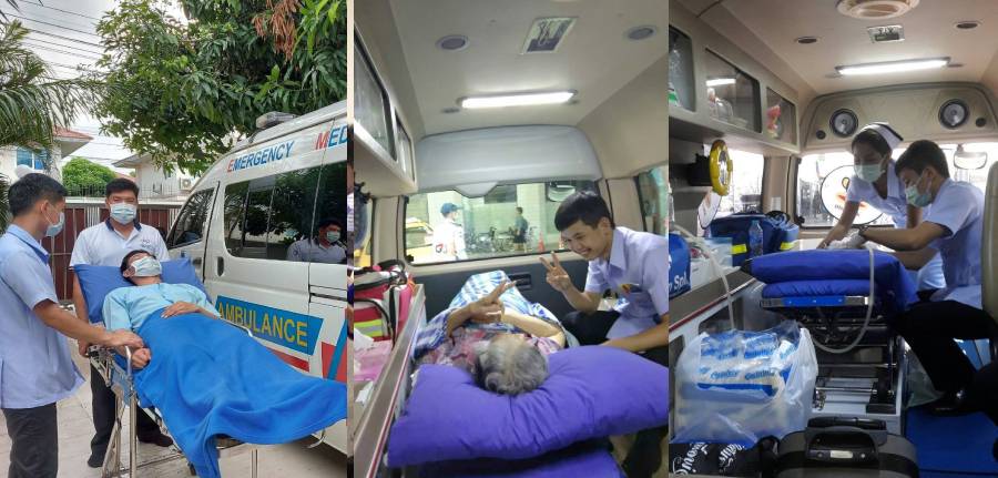 <h1>ห้างหุ้นส่วนจำกัด พีเอ.ทรานสปอร์ตเซอร์วิส</h1>
บริการรับผู้ป่วยจากบ้านส่งโรงพยาบาลเพื่อตรวจตามแพทย์นัด บริการรับผู้ป่วยจากโรงพยาบาลกลับบ้าน /ภูมิลำเนาทั่วประเทศ ตลอด 24 ชั่วโมง <br><br>ราคามาตรฐานบริการคุ้มค่า โทร. 089-551-8094, 089-680-2519, 086-522-8380